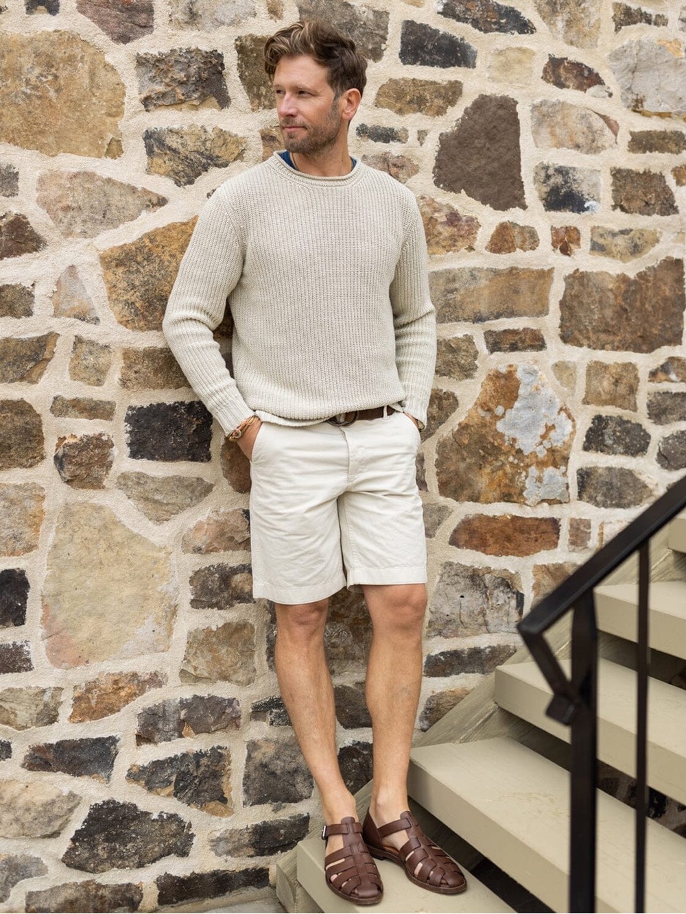 Oobe Brand - Seaborn Crew Sweater - Made in Italy (Wool)